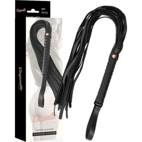 BDSM Whip Coquette Fantasy Chic Desire Vegan Leather