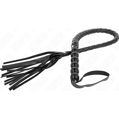 BDSM Whip KINK Beaded Snake 80 CM with Comfortable Grip