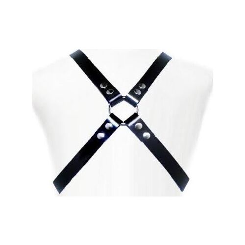 Leather Body Basic Harness | Adjustable Cross Straps