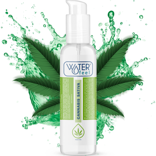 Waterfeel Cannabis Lubricant 150ml - Water-based with distinctive aroma