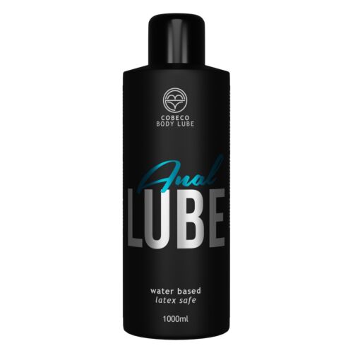 Cobeco Anal Lubricant 1000ml - Thick Water-Based Formula