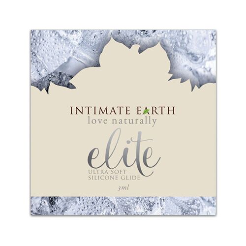 Silicone Lubricant Sachet Intimate Earth Elite 3ml