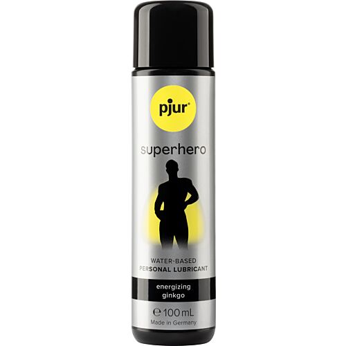 Lubricant Pjur Superhero Glide 100 ml with Energising Ginkgo