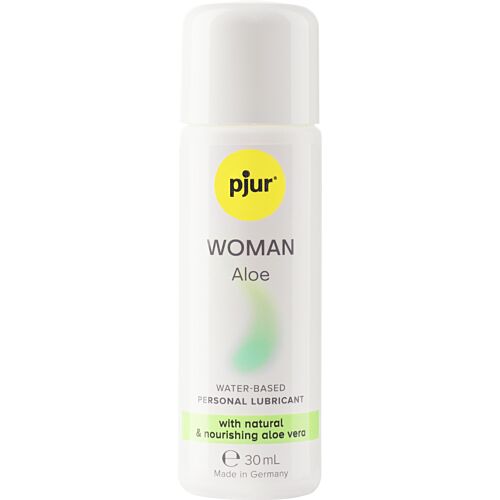 Water-based Lubricant Pjur Woman Aloe 30 ml with Aloe Vera