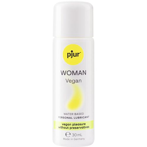 Water-Based Lubricant PJUR WOMAN Vegan 30ml for Sensitive Skin