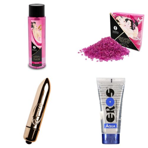 Shower and bath kit with submersible bullet vibrator
