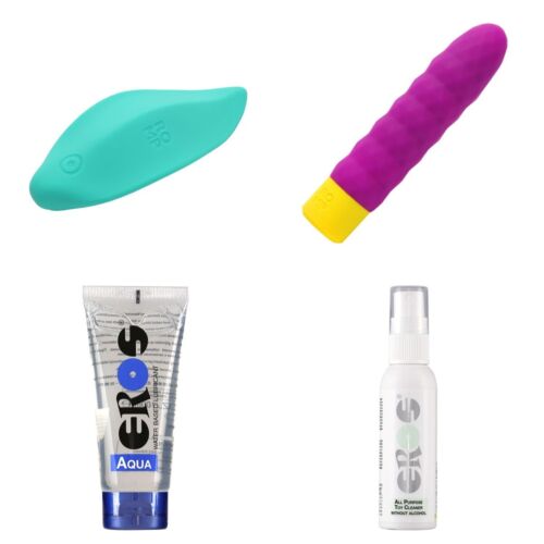 First vibrator kit for beginners with two ROMP toys