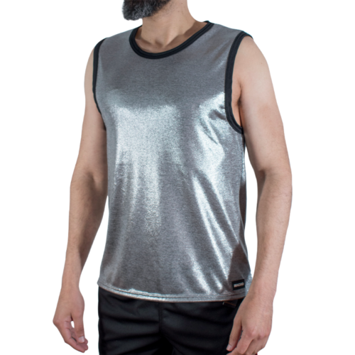 T-Shirt MACHO UNDERWEAR Fine Glitter for Sporty Style