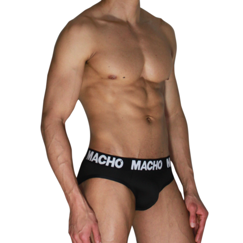 Slip MACHO UNDERWEAR MCH007 with Push-up Cup