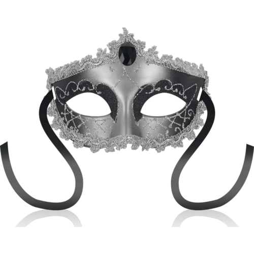 Venetian Mask OHMAMA Black Diamond Style