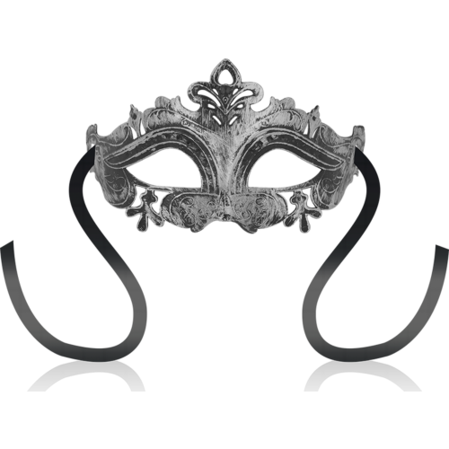 Bondage Mask OHMAMA Venetian Style Silver
