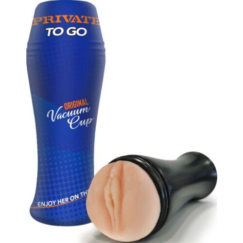 Masturbator PRIVATE Original Vacuum Cup To Go - Compact Pleasure