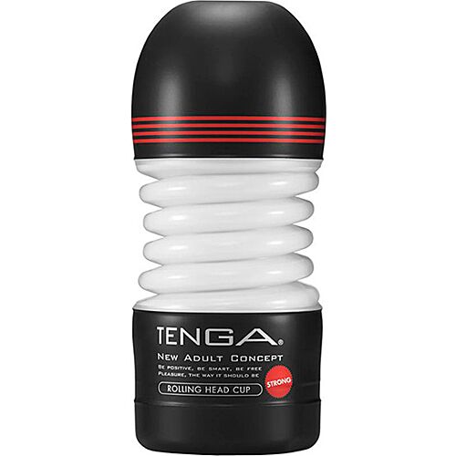 Tenga Rolling Head Strong Masturbator with Smooth Pad