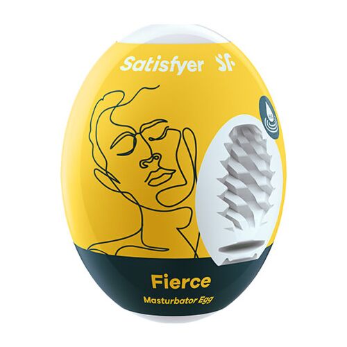 Masturbator Egg Satisfyer Fierce with Hydro-Active Material