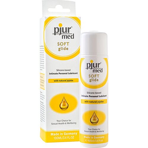 Pjur med glide soft silicone lubricant base