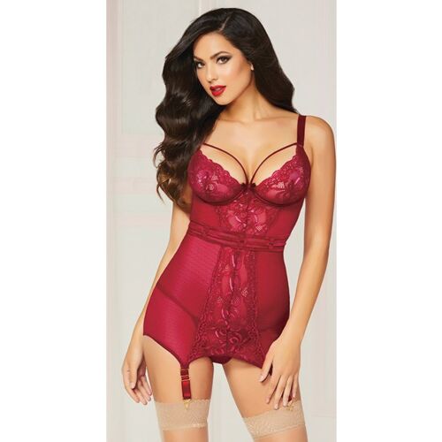 Chemise Set 2PC with Built-in Garter