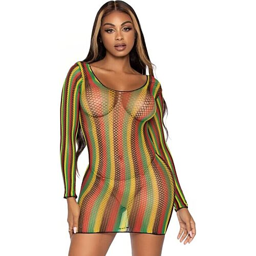 Rastafari Net Mini Dress One Size