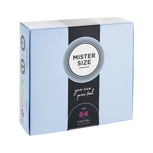 Condoms MISTER SIZE XXL 64 MM for Natural Feel
