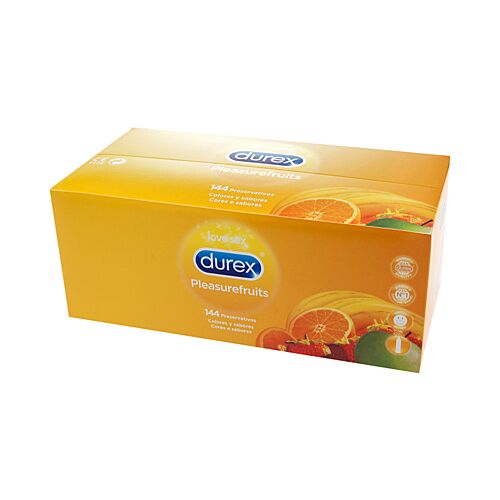 Durex Pleasure Fruits Condoms - Fruity Flavours and Colours