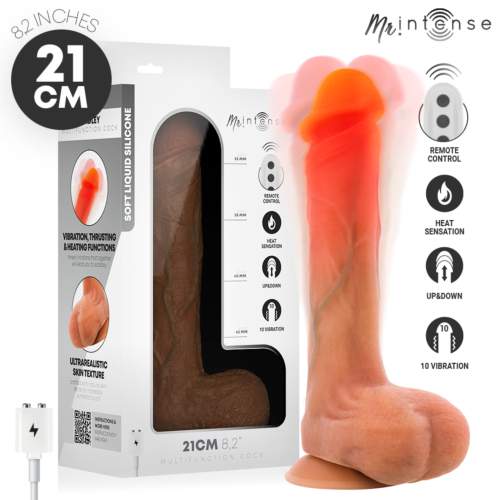 Vibrator MR. INTENSE Bradley with Heat Effect and Remote Control