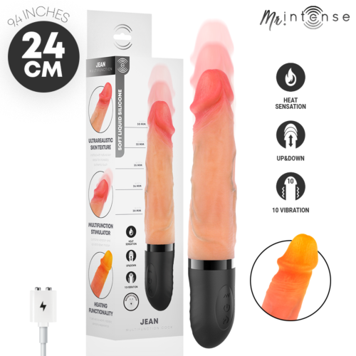 Vibrator MR. INTENSE Jean Up&Down with Heating Function