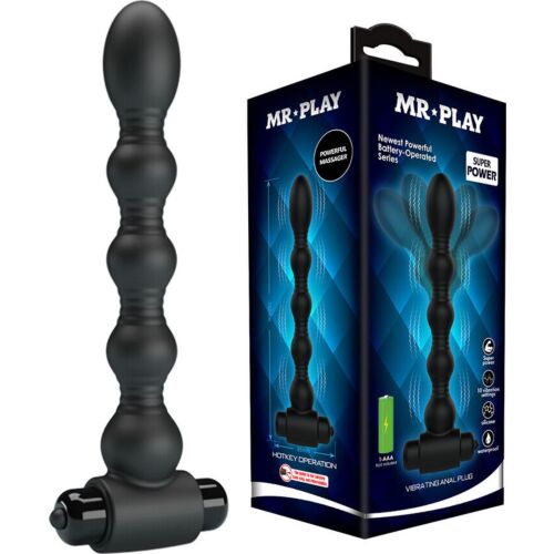 Anal Plug MR PLAY Massage with Vibration