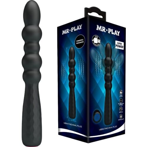 Anal Plug MR PLAY Flex with Vibrations for Precise Stimulation