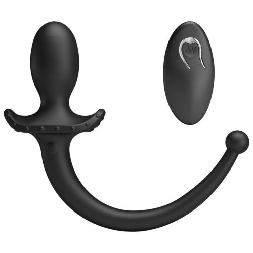 Anal Vibrator MR PLAY Wireless Remote Control Black