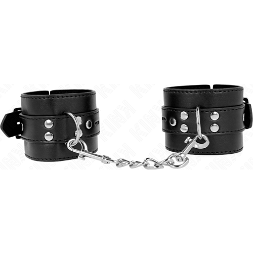 Wrist Restraints KINK Adjustable Black Cuffs