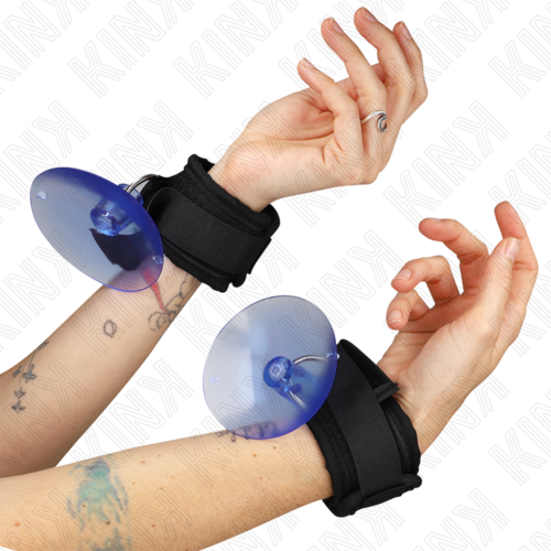 Wrist Restraints KINK Adjustable with Suction Cups