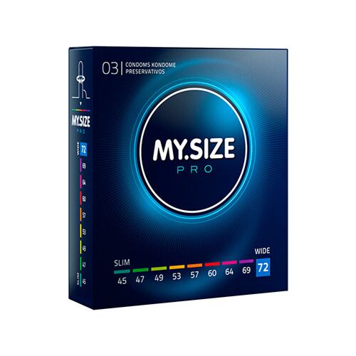MY SIZE PRO Condoms 72MM – Tailored Fit for Sensation