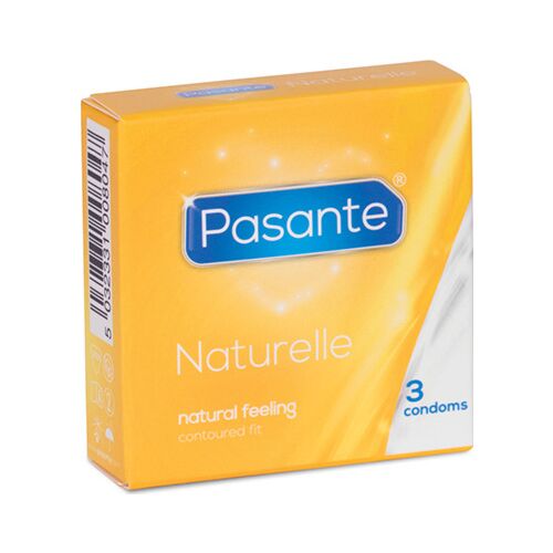 Condom Pasante Naturelle 3 Pack for a Natural Feel