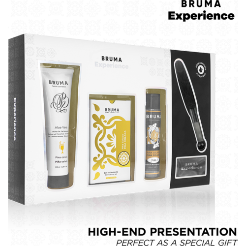 Massage Kit BRUMA XPERIENCE Sweet Pina Colada
