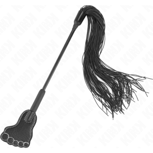 BDSM Whip KINK Foot Shaped Paddle with Tassel
