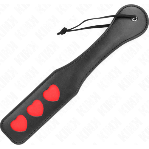 BDSM Paddle KINK - Heart Palette 32 x 6 cm