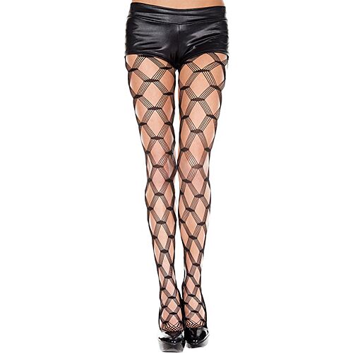 Music Legs Thick Fishnet Panty Style
