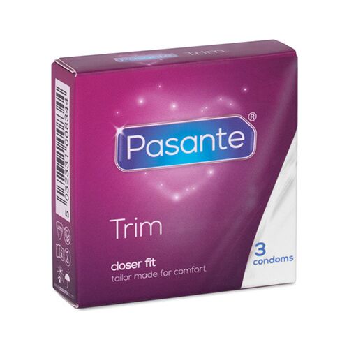 Pasante Trim Condoms - Narrow Fit for Comfort