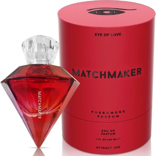 Pheromone Cologne EYE OF LOVE Matchmaker Red Diamond 30ml