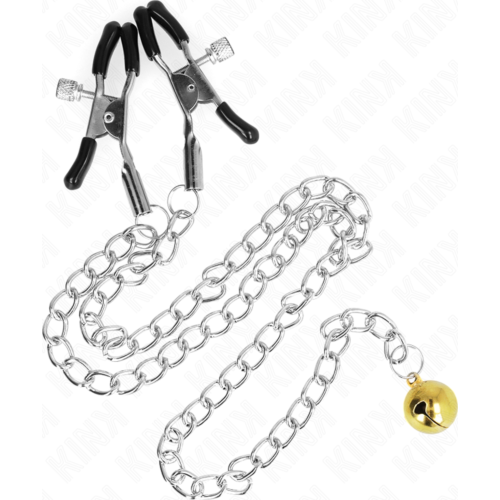 Nipple Clamps KINK Chain with Bell 30 cm