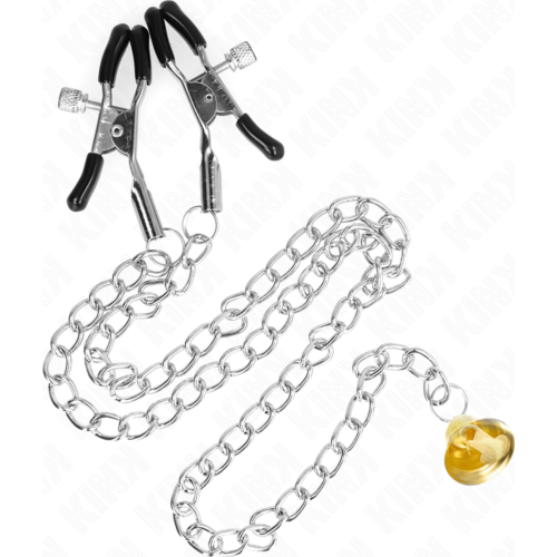 Nipple Clamps KINK with bell and chain