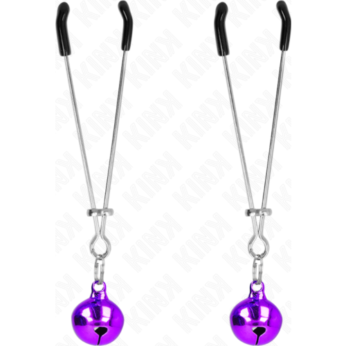 Nipple Clamps KINK Thin Bell with 7 cm Length