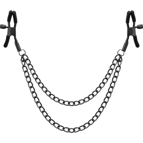 Nipple Clamps BEGME RED EDITION with Chain for BDSM Play