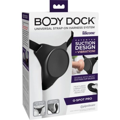Body Dock G-Spot Pro Harness by Pipedreams with Vibration