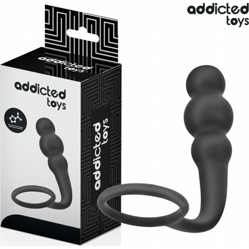 Anal Plug Addicted Toys Model 1 with Ring for Control