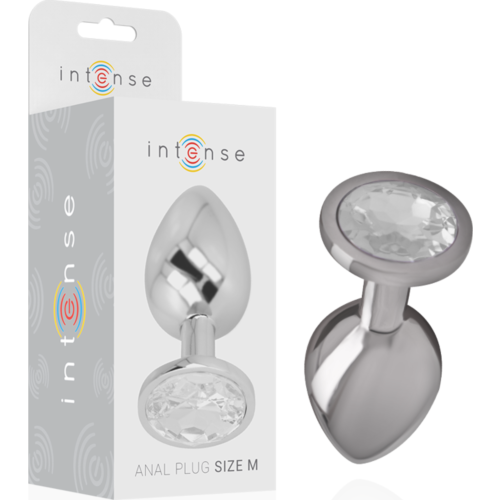 Anal Plug INTENSE with Diamond Jewel - Glamorous Design