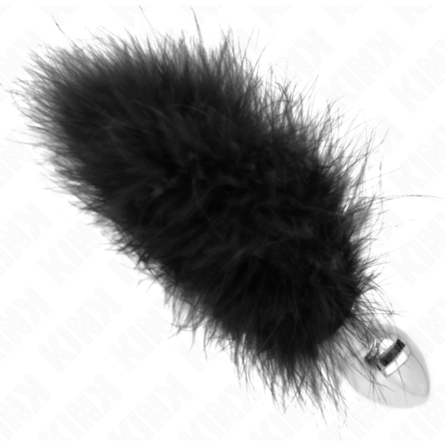 KINK Anal Plug with Synthetic Tail 11 x 7 cm