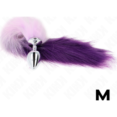 Anal Plug KINK Size M with Synthetic Tail