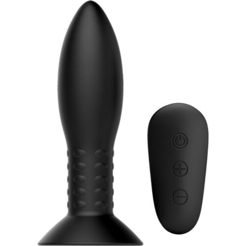 Anal Plug MR PLAY with Rotating Balls and Remote Control