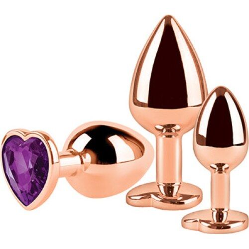 Anal Plugs S Pleasures Metal INA Pack of 3