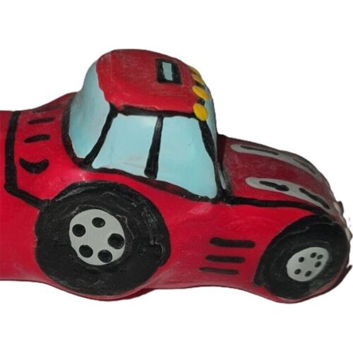 Novelty Condom CONDOMERIE Tractor Red XL - Hand-painted Design